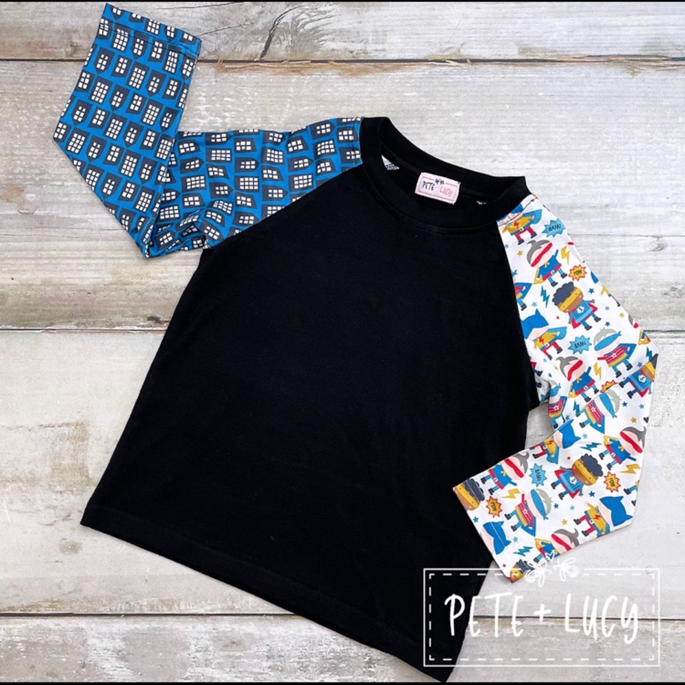 NWT Pete+Lucy Shirt Heros in the City
